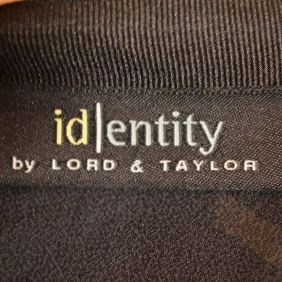 id/enity by Lord &Taylor Flare Black Skirt Size 8 - Picture 3 of 7